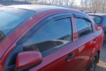 Chevrolet Aveo T250 2005–2011 Deflektory okien SD (4 ks, HIC) fotografia 10