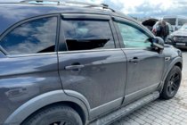 Chevrolet Captiva 2006–2019 Deflektory okien (4 ks, HIC) fotografia 2