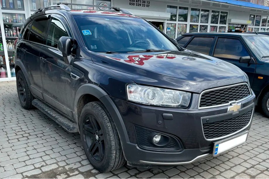 Chevrolet Captiva 2006–2019 Deflektory okien (4 ks, HIC) Image