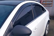 Chevrolet Cruze 2009–2015 Deflektory okien SD (4 ks, HIC) fotografia 7