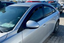 Chevrolet Cruze 2009–2015 Deflektory okien SD (4 ks, HIC) fotografia 1