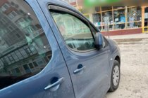 Citroen Berlingo 2008–2018 Vkladané okenné deflektory (2 ks, HIC) fotografia 2