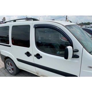 Okenné veterné deflektory (2 ks, HIC) Fiat Doblo I 2001–2005 fotografia 3