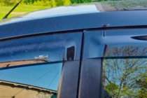 Ford Fiesta 2002–2008 Deflektory okien (4 ks, HIC) fotografia 3