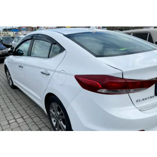 Deflektory okien (4 ks, HIC) Hyundai Elantra (AD) 2015–2020 fotografia 3