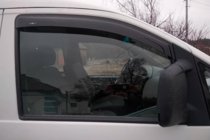 Hyundai H200, H1, Starex 1998–2007 Okenné veterné deflektory (2 ks, HIC) fotografia 6