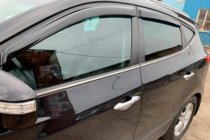 Hyundai IX-35 2010–2015 Deflektory okien (4 ks, HIC) fotografia 1