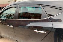 Hyundai IX-35 2010–2015 Deflektory okien (4 ks, HIC) fotografia 4