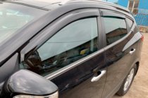 Hyundai IX-35 2010–2015 Deflektory okien (4 ks, HIC) fotografia 13