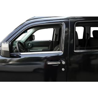 Kryty kľučiek dverí (nerez) Jeep Wrangler 2007–2017 fotografia 1