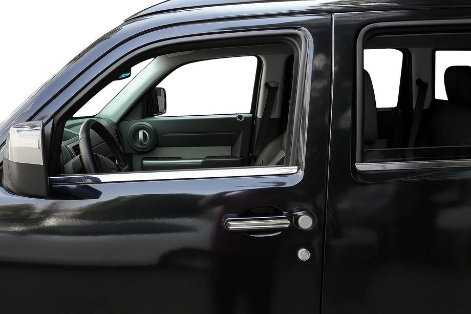 Jeep Wrangler 2007–2017 Kryty kľučiek dverí (nerez) Image