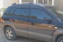 Hyundai Tucson JM 2004– Deflektory okien (4 ks, HIC) fotografia 6