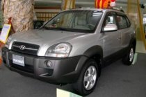 Hyundai Tucson JM 2004– Deflektory okien (4 ks, HIC) fotografia 3