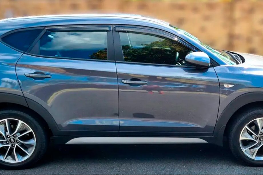 Hyundai Tucson TL 2016–2021 Deflektory okien (4 ks, HIC) Image