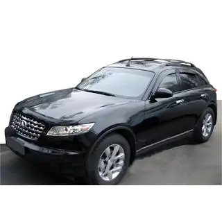 Deflektory okien (4 ks, HIC) Infiniti FX 2003–2008
