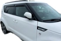 Kia Soul I 2008–2013 Deflektory okien (4 ks, HIC) fotografia 2
