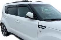 Kia Soul I 2008–2013 Deflektory okien (4 ks, HIC) fotografia 5