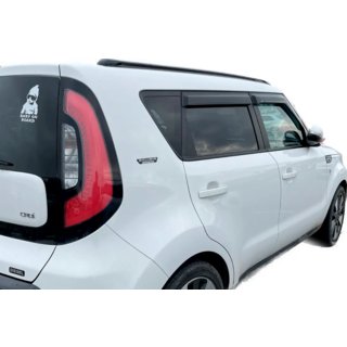 Deflektory okien (4 ks, HIC) Kia Soul I 2008–2013 fotografia 1