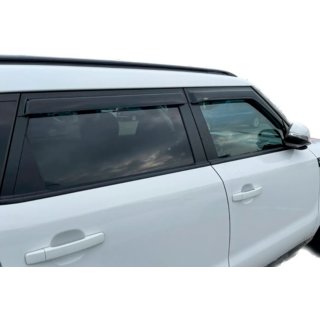 Deflektory okien (4 ks, HIC) Kia Soul I 2008–2013 fotografia 3