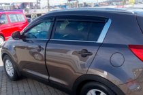Kia Sportage 2010–2015 Deflektory okien (4 ks, HIC) fotografia 8