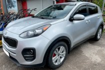 Kia Sportage 2015–2021 Deflektory okien (4 ks, HIC) fotografia 1