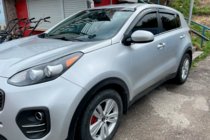 Kia Sportage 2015–2021 Deflektory okien (4 ks, HIC) fotografia 4
