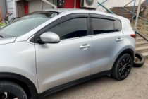 Kia Sportage 2015–2021 Deflektory okien (4 ks, HIC) fotografia 8