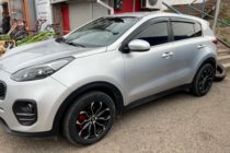 Kia Sportage 2015–2021 Deflektory okien (4 ks, HIC) fotografia 6