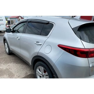 Deflektory okien (4 ks, HIC) Kia Sportage 2015–2021 fotografia 2