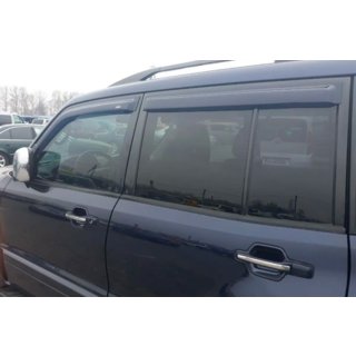 Deflektory okien (4 ks, HIC) Land Rover Discovery III 2004–2009 fotografia 2