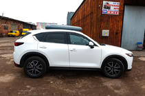 Mazda CX-5 2017–2025 Deflektory okien (4 ks, HIC) fotografia 4