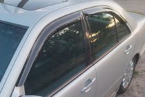 Mercedes E-class W210 1995–2002 Deflektory okien SD (4 ks, HIC) fotografia 6