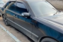 Mercedes E-class W210 1995–2002 Deflektory okien SD (4 ks, HIC) fotografia 1