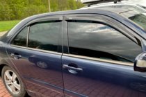 Mercedes E-class W210 1995–2002 Deflektory okien SD (4 ks, HIC) fotografia 10