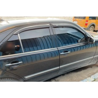 Deflektory okien SD (4 ks, HIC) Mercedes E-сlass W210 1995–2002 fotografia 4