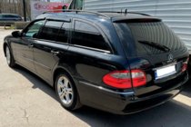 Mercedes E-class W211 2002–2009 Okenné deflektory SW (4 ks, HIC) fotografia 3