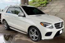 Mercedes GL/GLS trieda X166 2012–2019 Deflektory okien (4 ks, HIC) fotografia 3