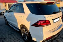 Mercedes GL/GLS trieda X166 2012–2019 Deflektory okien (4 ks, HIC) fotografia 6