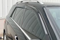 Mercedes GLE/ML class W166 2011–2018 Deflektory okien (4 ks, HIC) fotografia 1