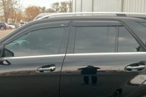 Mercedes GLE/ML class W166 2011–2018 Deflektory okien (4 ks, HIC) fotografia 5