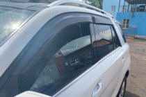 Mercedes GLE/ML class W166 2011–2018 Deflektory okien (4 ks, HIC) fotografia 6