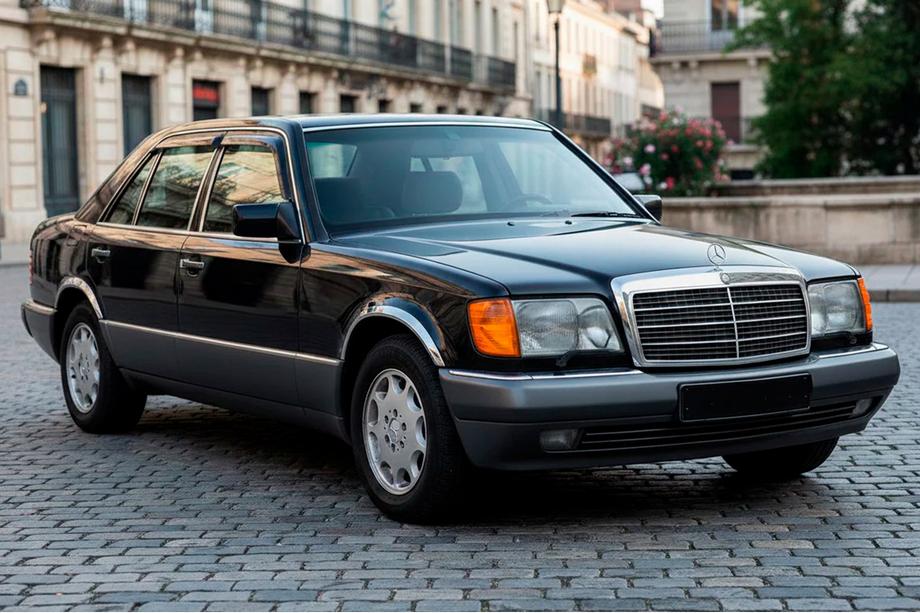 Mercedes S-class W140 1991–1998 Okenné ofuky (4 ks, Short, HIC) Image