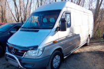 Mercedes Sprinter W901/902/903/904/905 1995–2006 Okenné veterné deflektory (2 ks, HIC) fotografia 7