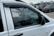 Mercedes Viano 2004–2014 Okenné veterné deflektory (2 ks, HIC) fotografia 18