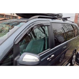 Okenné veterné deflektory (2 ks, HIC) Mercedes Viano 2004–2014 fotografia 4