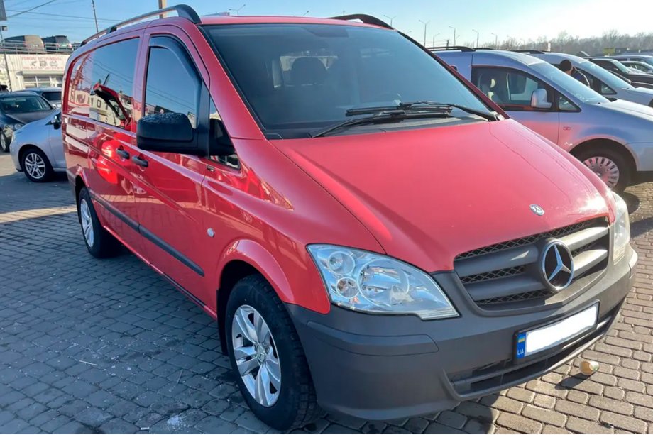 Mercedes Viano 2004–2014 Vkladané okenné deflektory (2 ks, HIC) Fotografia 15