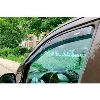 Vkladané okenné deflektory (2 ks, HIC) Mercedes Vito W639 2004–2014 fotografia 3