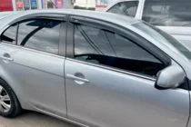 Mitsubishi Lancer X 2008– Deflektory okien (4 ks, HIC) fotografia 1