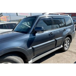 Deflektory okien (4 ks, HIC) Mitsubishi Pajero Wagon III 1999–2006 fotografia 1