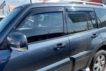 Mitsubishi Pajero Wagon IV 2006–2021 Deflektory okien (4 ks, HIC) fotografia 4